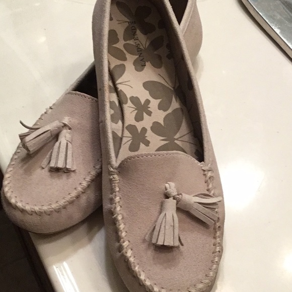 Lands End Suede tasseled Loafers - Picture 5 of 11